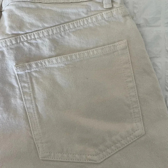 Reformation Cream Jean Shorts - Picture 8 of 9